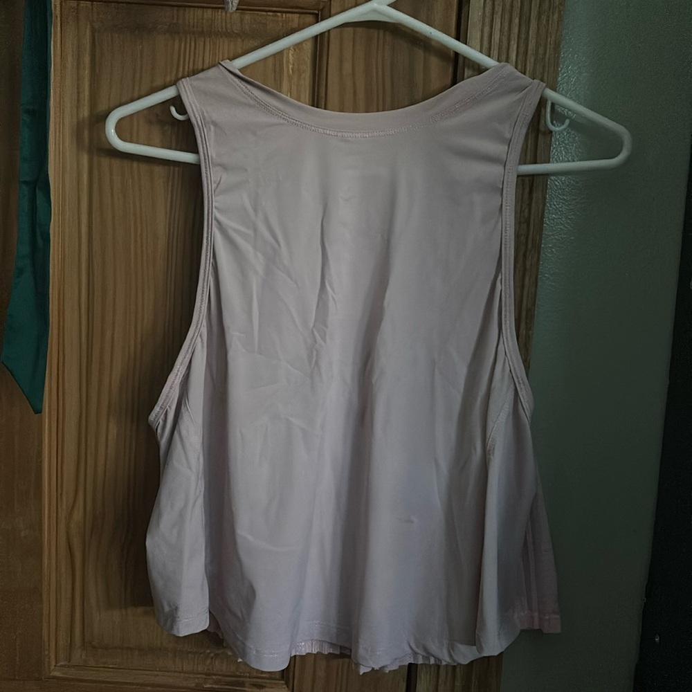 Pink lululemon tank